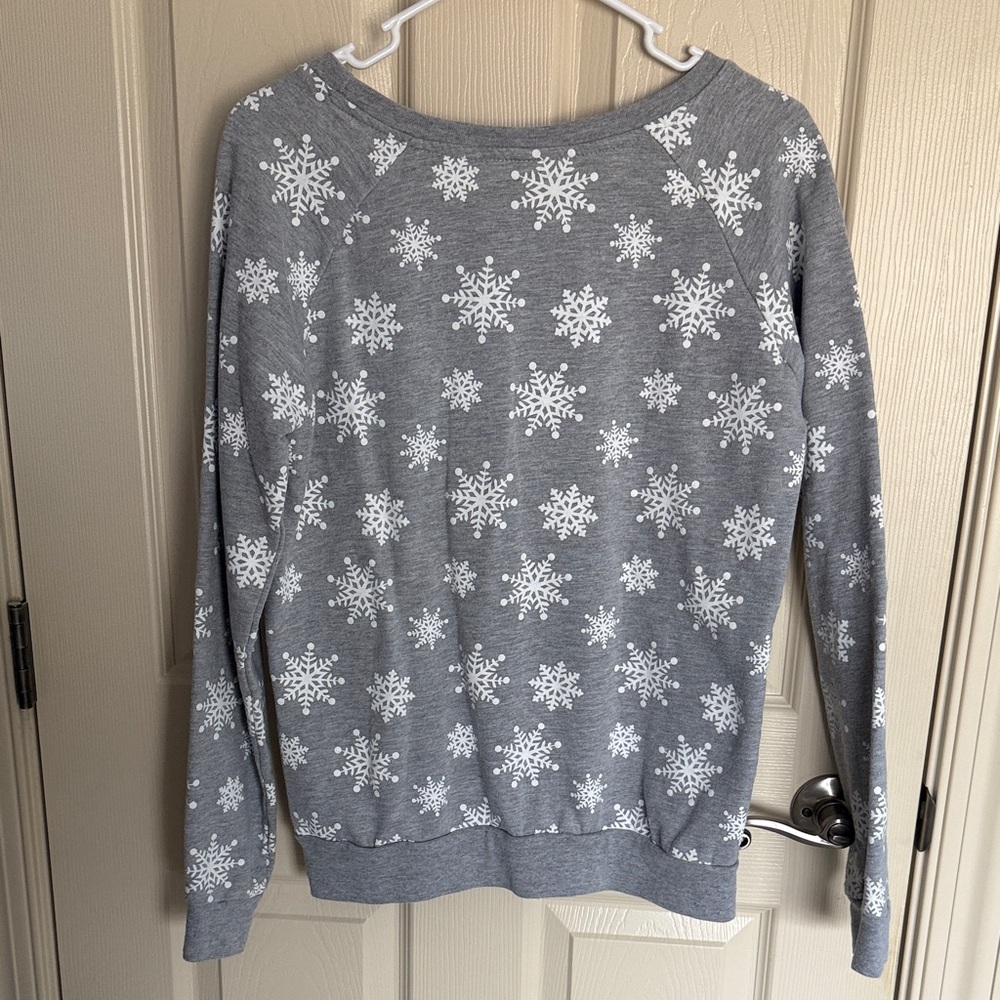 Disney Gray and Red Mickey Mouse Holiday Sweater - Picture 3 of 3